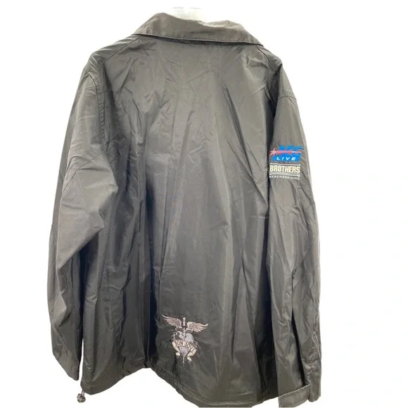Bon Jovi Rare 2011 Live Tour Staff Men’s Black Embroidered Jacket XL